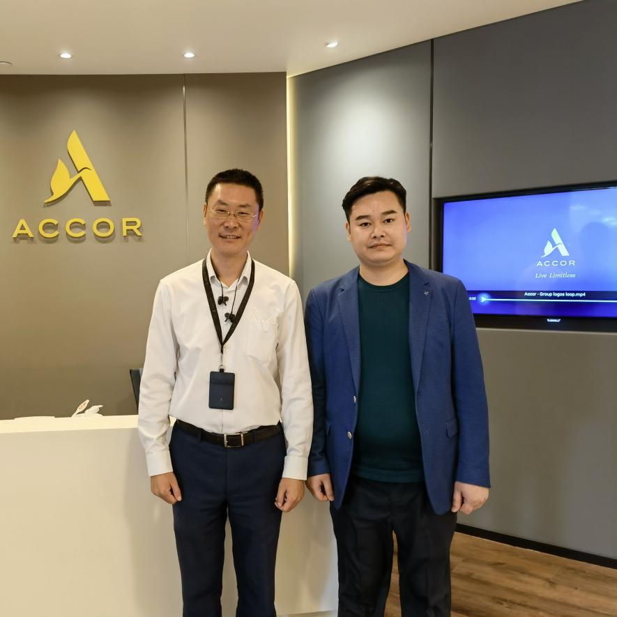 派朗设计创始人卞坤明先生受邀拜访法国雅高集团